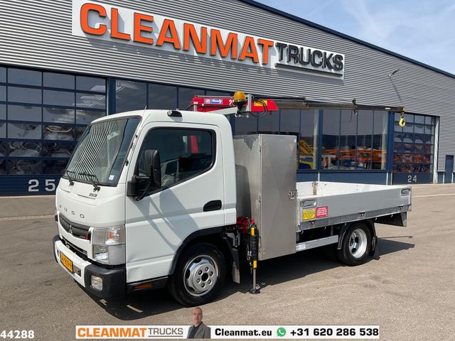 Mitsubishi Canter 3C15 HMF 2,5 Tonmeter laadkraan Just 47.7