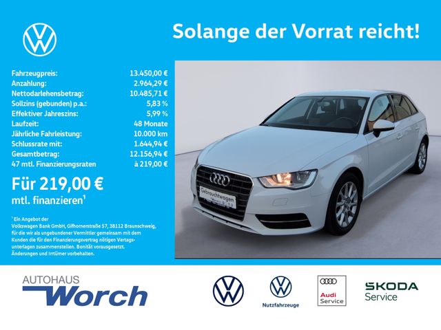 A3 Sportback 1.4 TFSI ultra Attraction AHK+SHZ