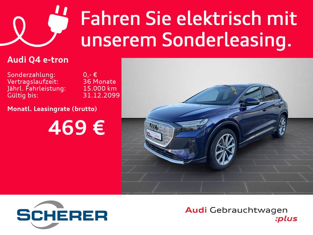 Q4 e-tron 40 RFK MATRIX-LED HUD NAVI SHZ