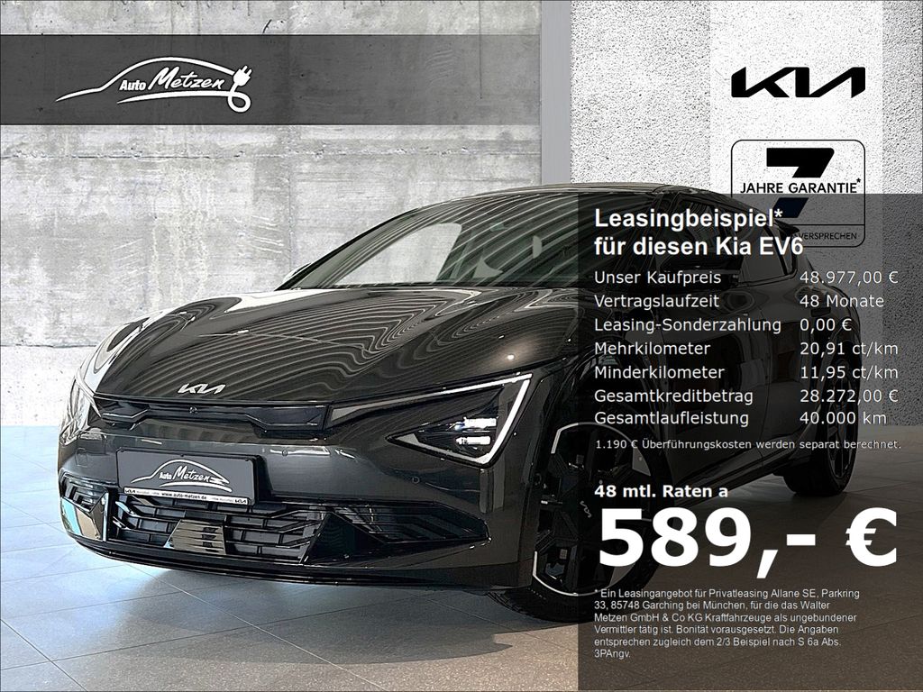 Kia EV6 84 kW/h Earth P1/P2/P5/P6/WP HUD Navi Digita