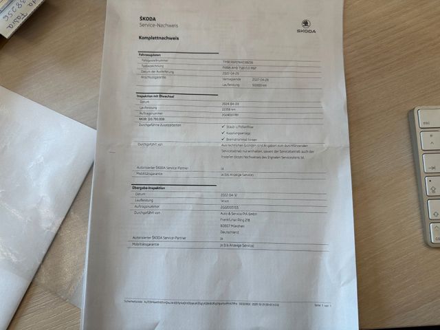 Skoda Fabia Tour *1. Hand*Klima*MirrorLink*LED*PDC*