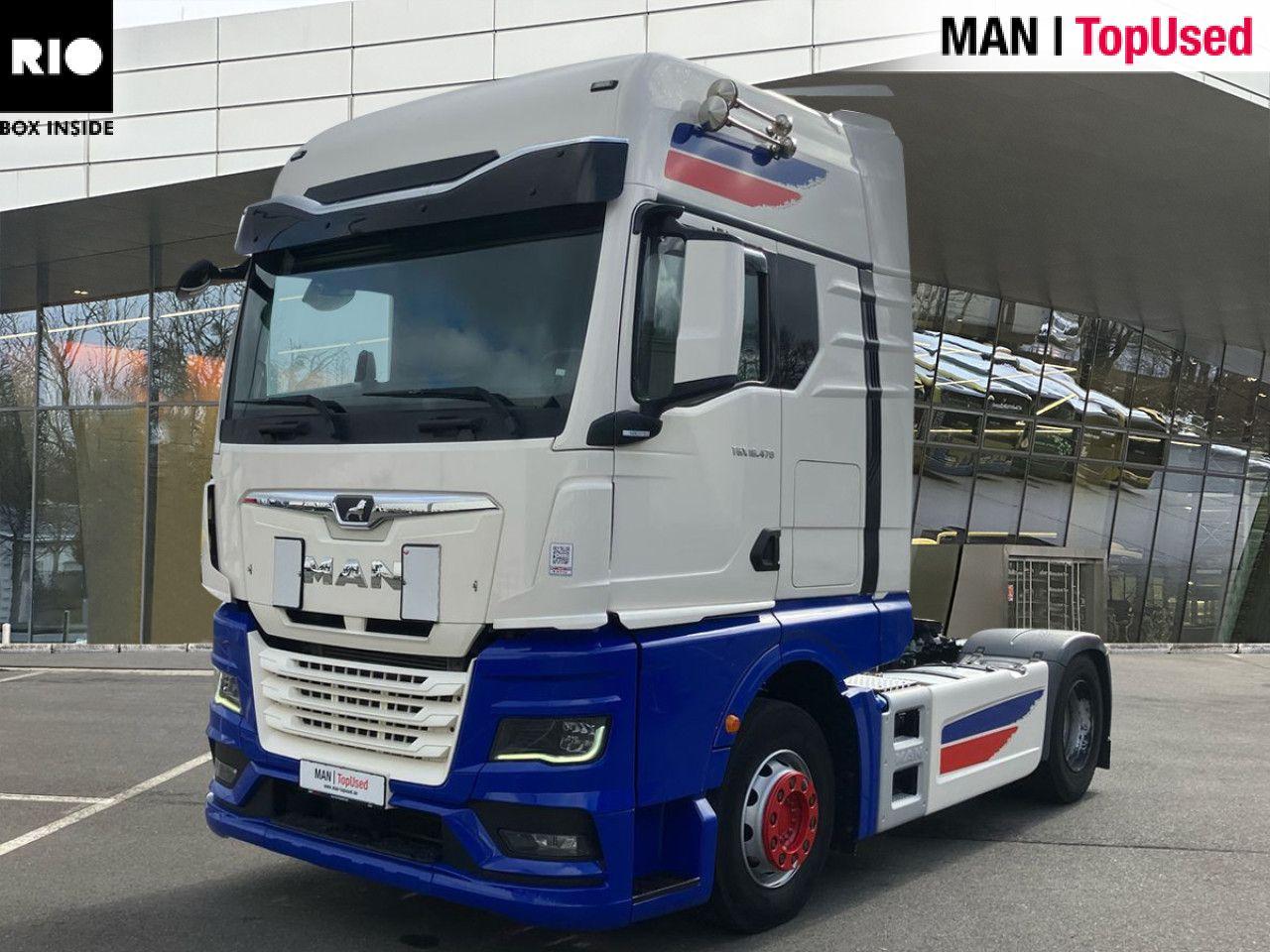 MAN TGX 18.470 4x2 BL RETARDER DOPPELTANK STANDKLIMA