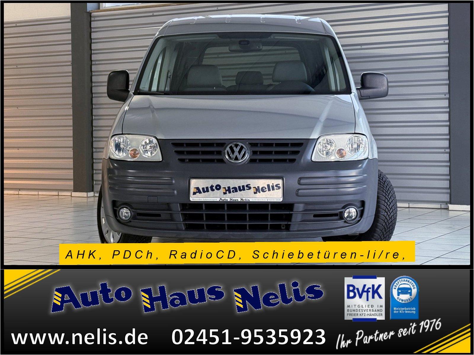 Volkswagen Caddy 1,9 TDI Life PDF AHK PDCh RadioCD Schiebet