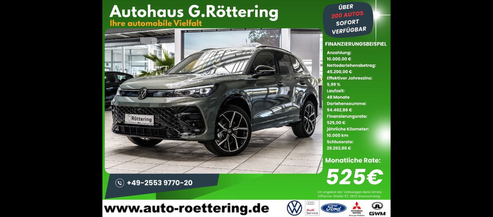 Volkswagen Tiguan 2.0 TSI R-Line Black-Style IQ+AHK+4 KAM