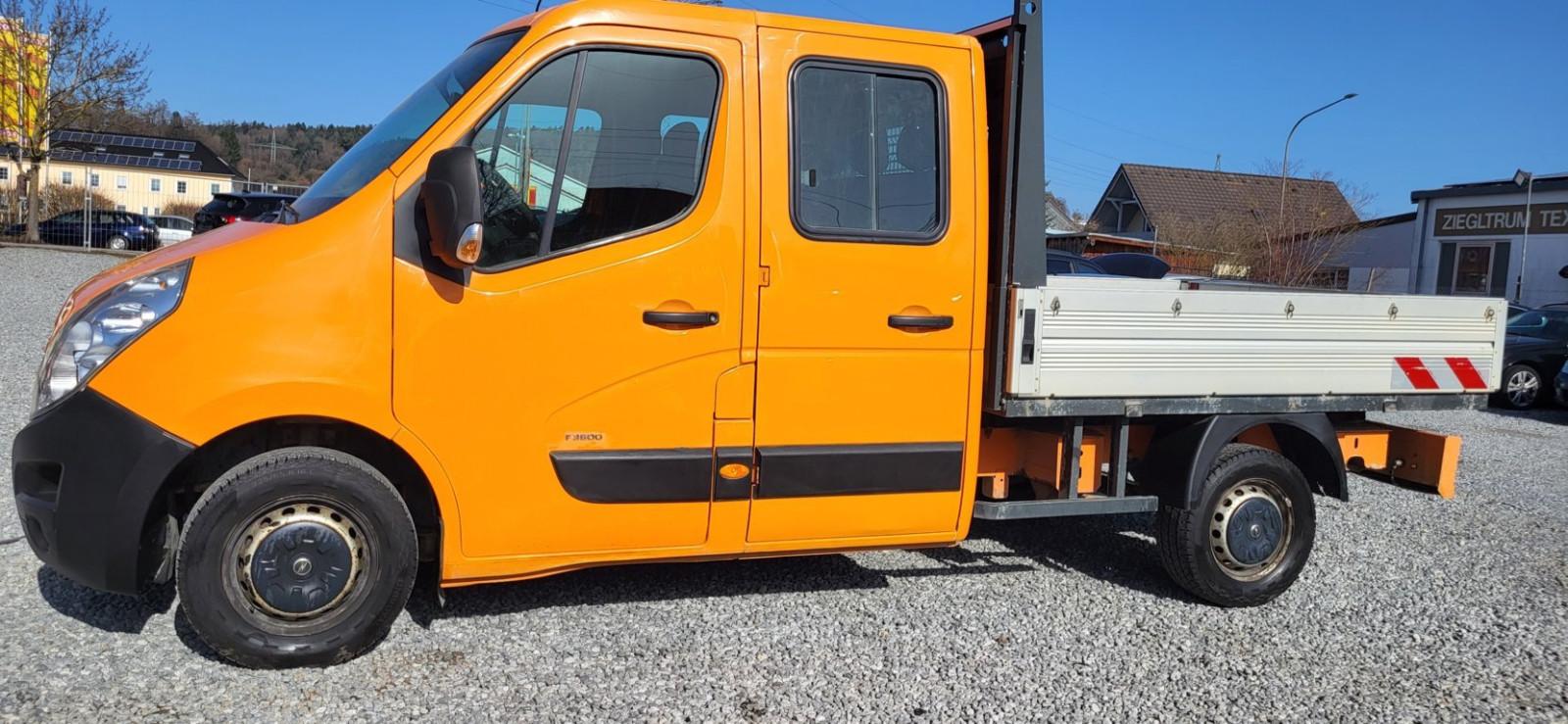 Opel Movano B 2.3 CDTI Doka Pritsche Alu AHK