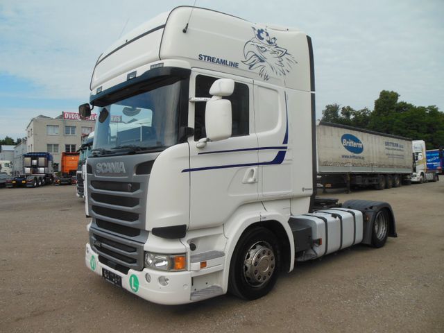 Scania R410, LOWDECK, RETARDER, TOP STAND