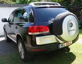 Volkswagen Touareg 3.0 V6 TDI Motor überholt Navi Leder AHK - Volkswagen Touareg aus 2005