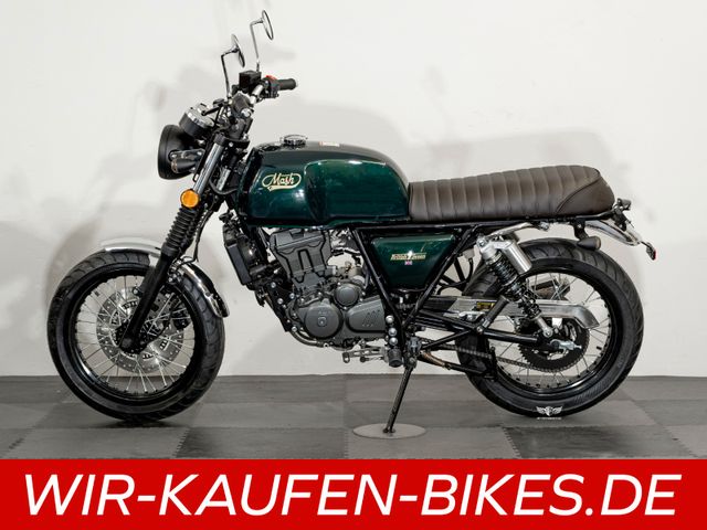 Mash Black seven 125 British Green retro Nakedbike