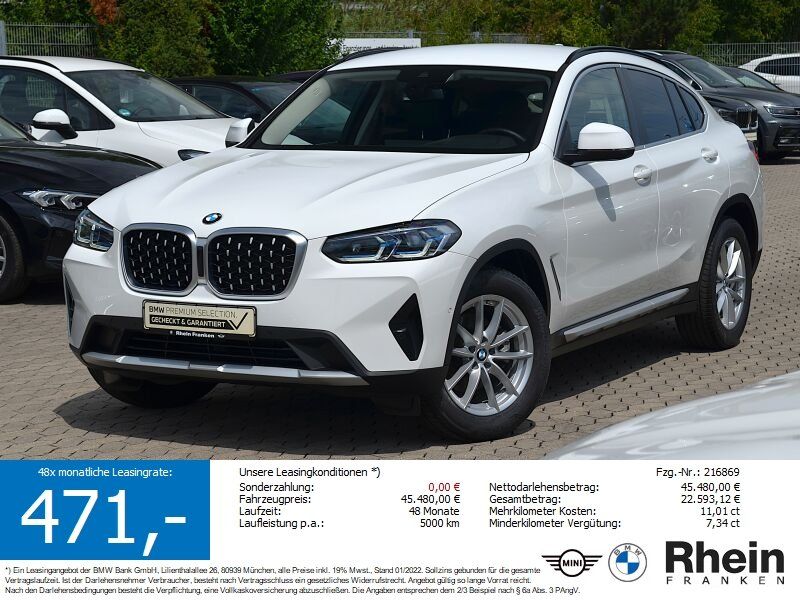BMW X4 xDrive20d LiveCptPlus.Laser.AHK.Head-Up.Kam foto 2