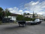 Broshuis Semi  TL Lenkachse Tele 4.5m 3m verbreiterbar - Gebraucht Schlepper