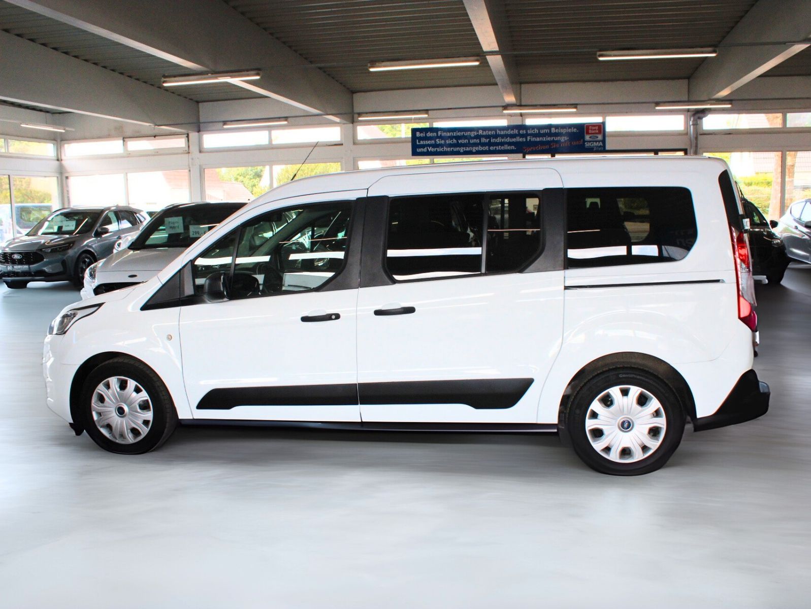 Fahrzeugabbildung Ford Transit Connect L2 Rollstuhlrampe Heckausschnitt