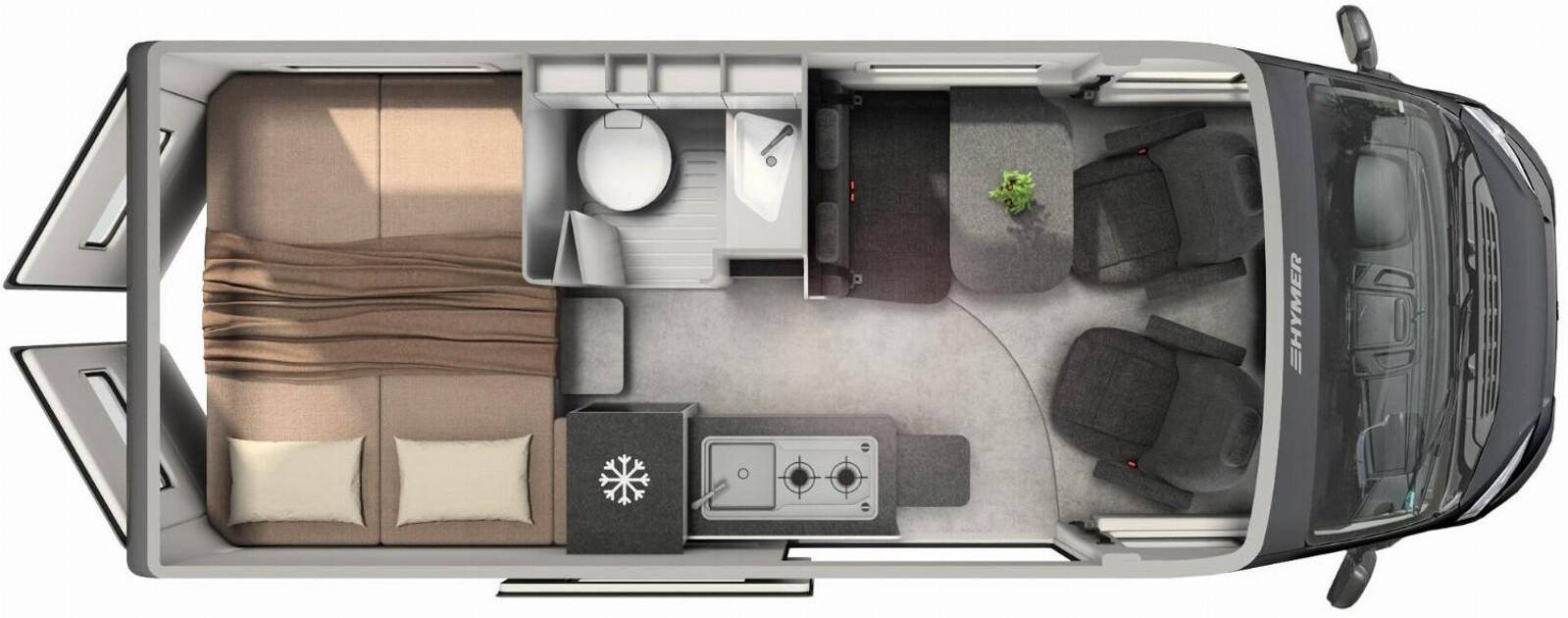 HYMER / ERIBA / HYMERCAR Redwood 600 4 Personen*3,5t*Automatik*LiFePO