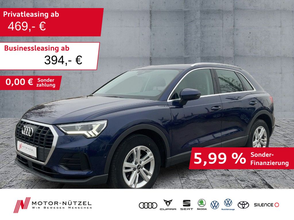 Q3 35 TDI S-TRONIC LED+2xPDC+GRA+SHZ+AHK