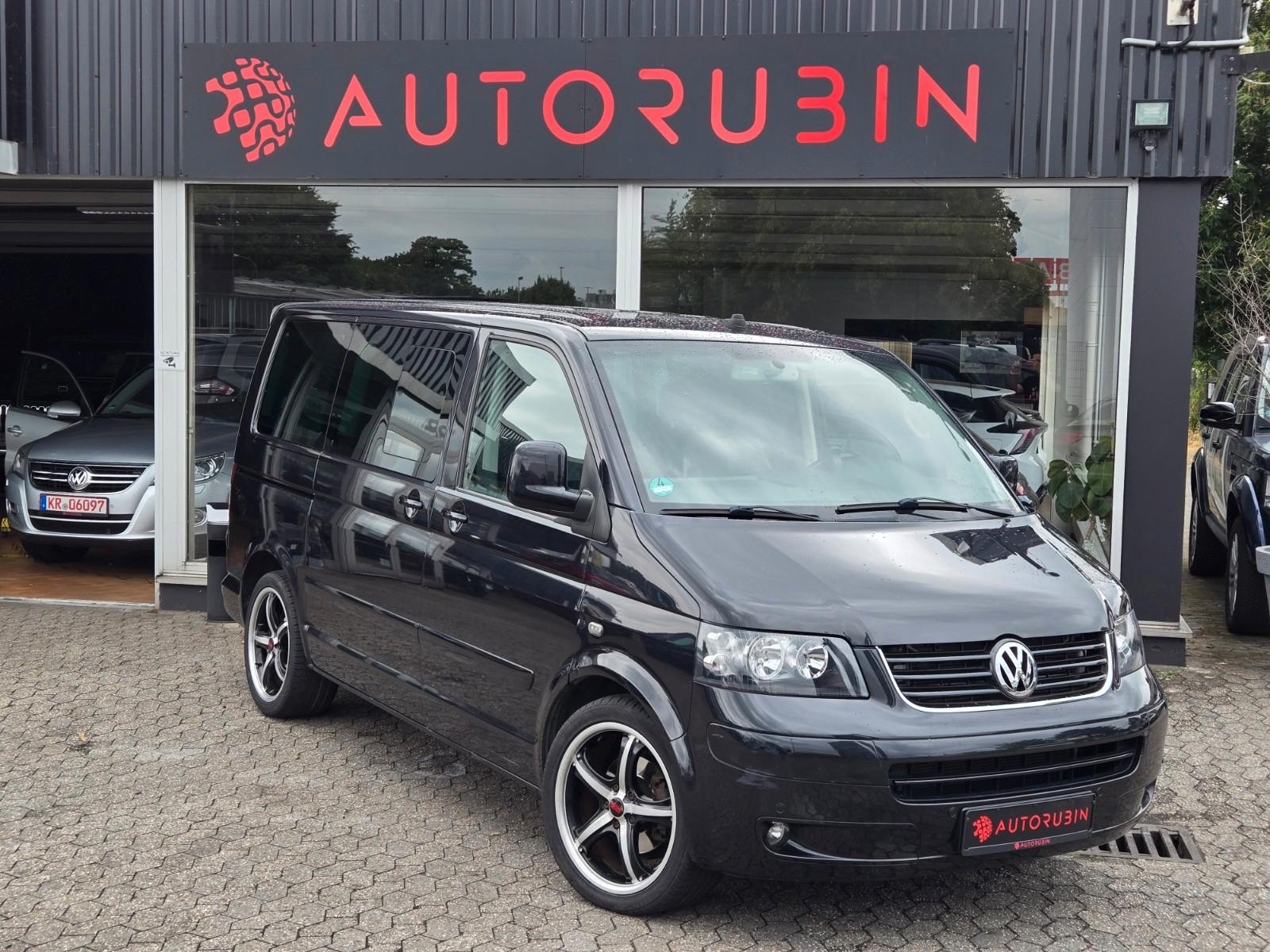 Volkswagen T5 Multivan HIGHLINE LEDER/AHK/2xSchiebetür/7-Si