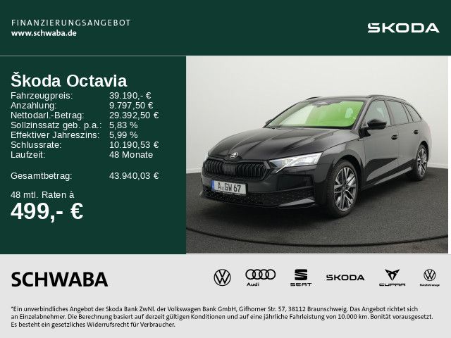 Skoda Octavia Combi Sportline 2,0 TDI DSG *MATRIX*AHK* imagem 2