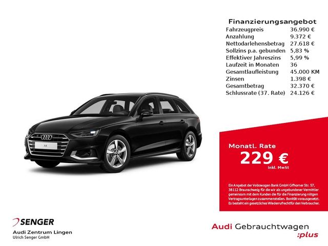 Audi A4 Avant Advanced 35 TFSI MMI LED Memory Sitzh.