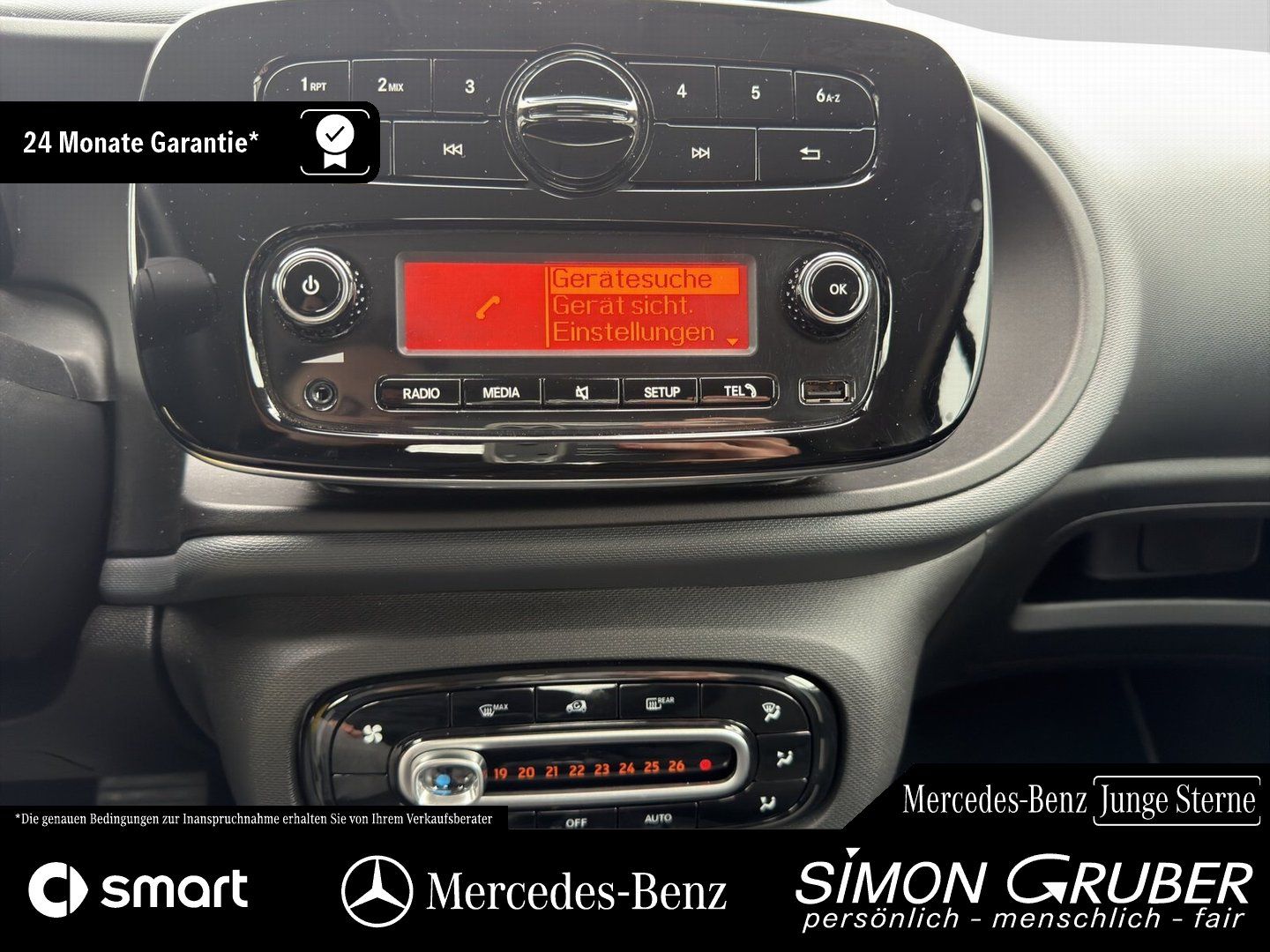 Fahrzeugabbildung Smart Smart fortwo EQ Klima Radio 22 KW Lader