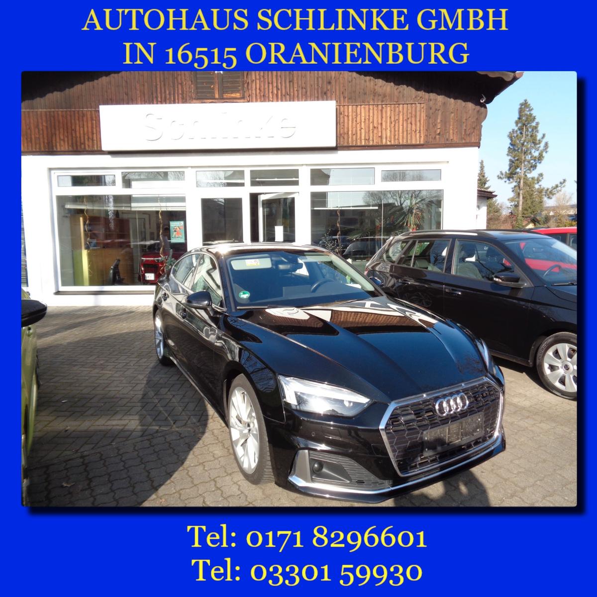 Audi A5 Sportback 2.0TFSI ALLRAD DSG PDC SHZ LED GJR