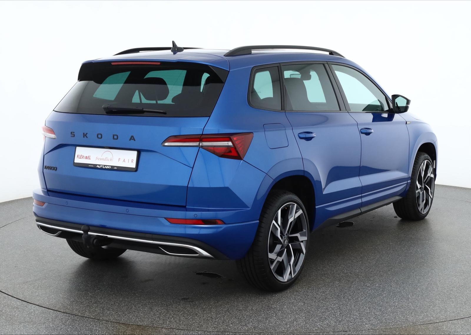 Skoda Karoq Sportline 2.0 TDI DSG Matrix ACC AHK Pano, миниатюра 5