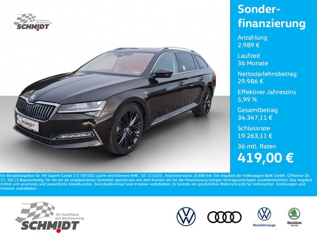 Skoda Superb Combi 2.0 TDI DSG Laurin und Klement AHK