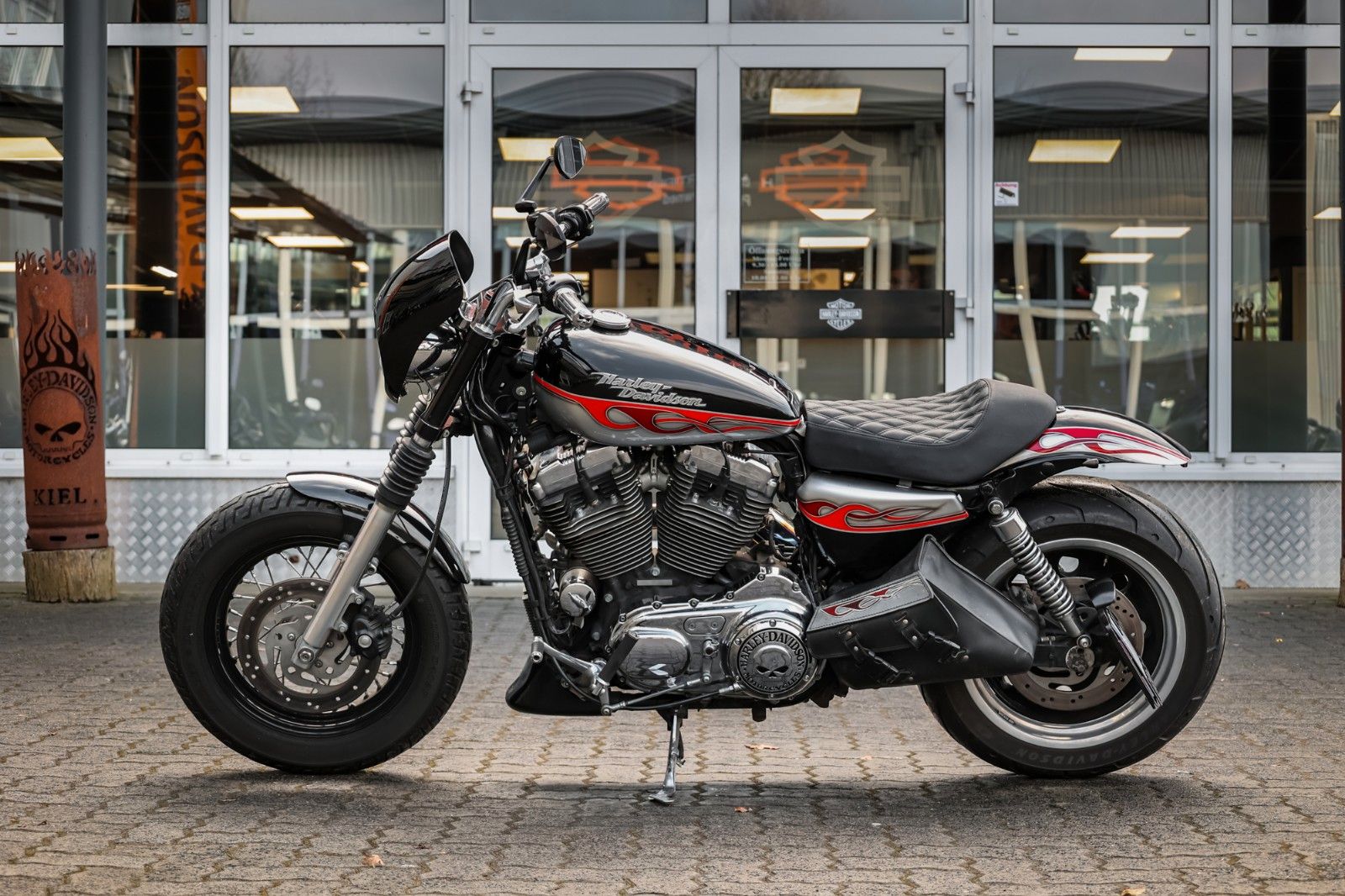 Fahrzeugabbildung Harley-Davidson XL1200L Cafe Racer Umbau -BSL 200er  Heckumbau--