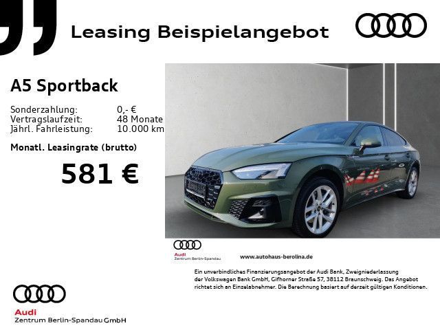 Audi A5 Sportback 45 TFSI qu. S line S tr. *PANO*HuD*