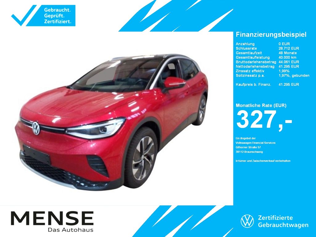 Volkswagen ID.4 Pro electric IQ.Light|Matrix|CarPlay|h/k|LM