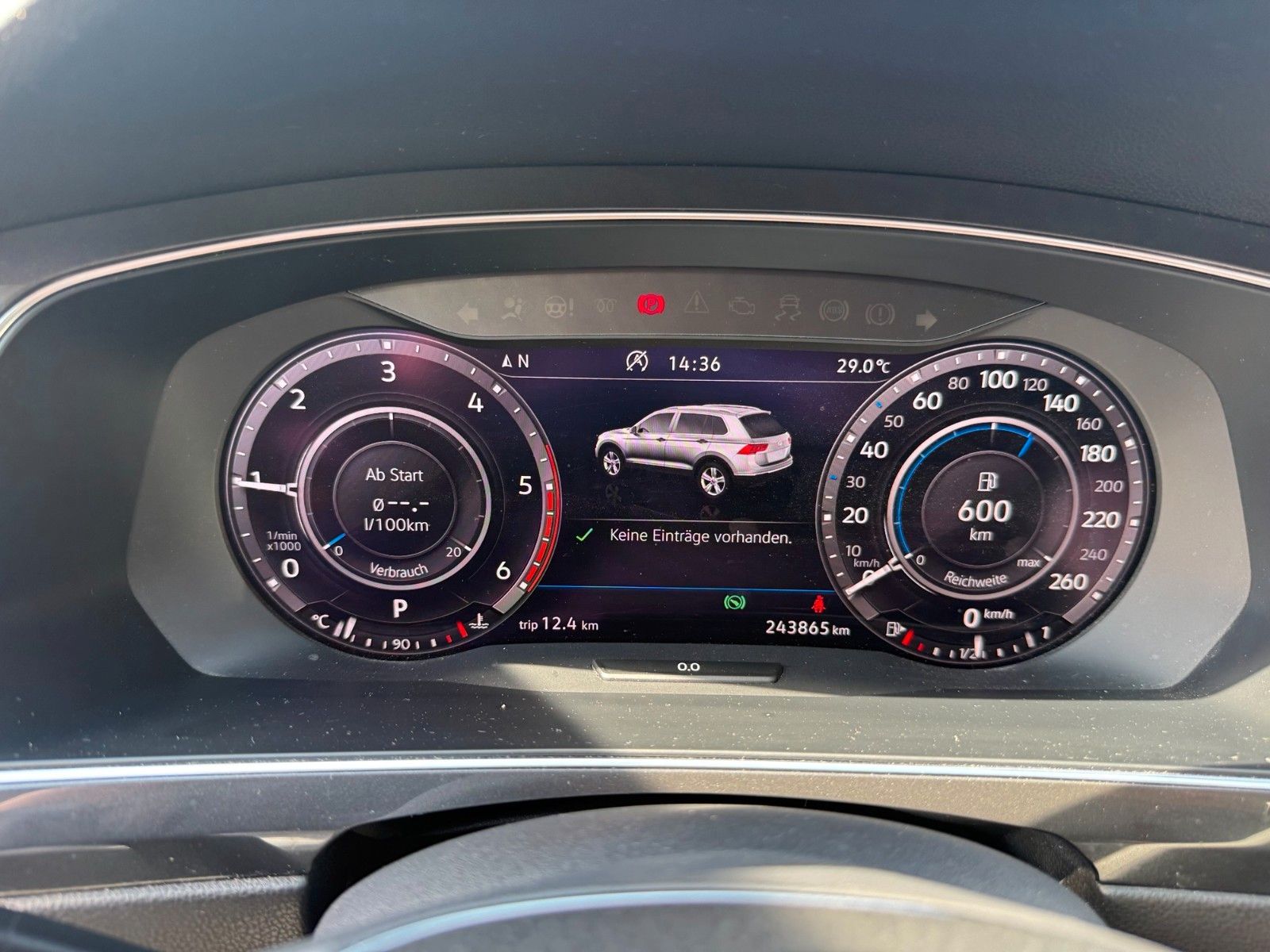 Fahrzeugabbildung Volkswagen Tiguan Allspace Comfortline