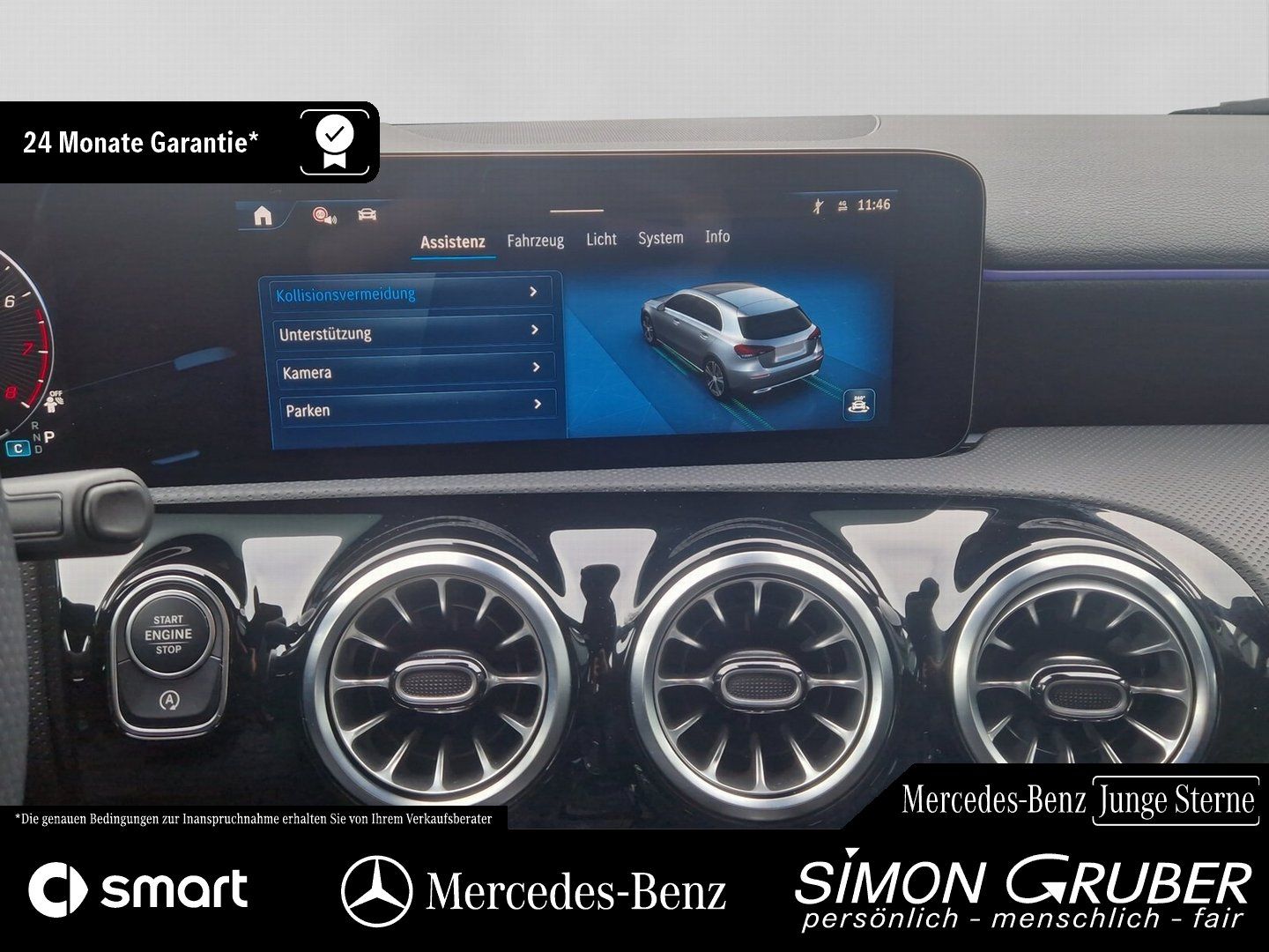 Fahrzeugabbildung Mercedes-Benz A 200 AMG Line Adv+ Multibeam Kamera Distronic