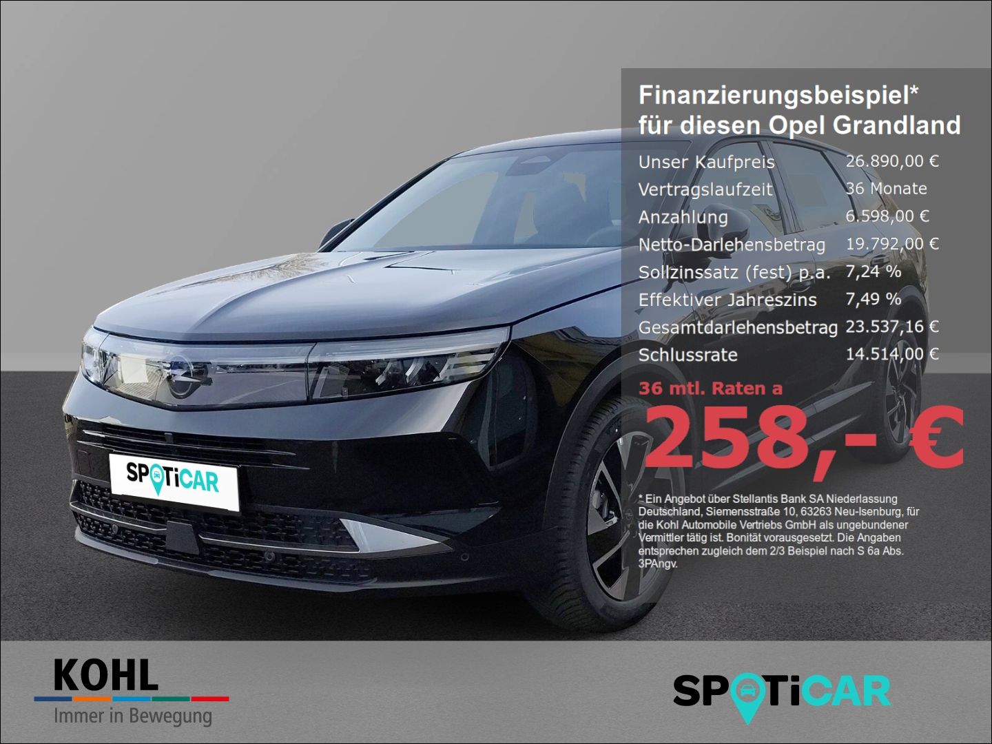 Opel Grandland Edition 1.2 Hybrid 145PS Allwetter SHZ