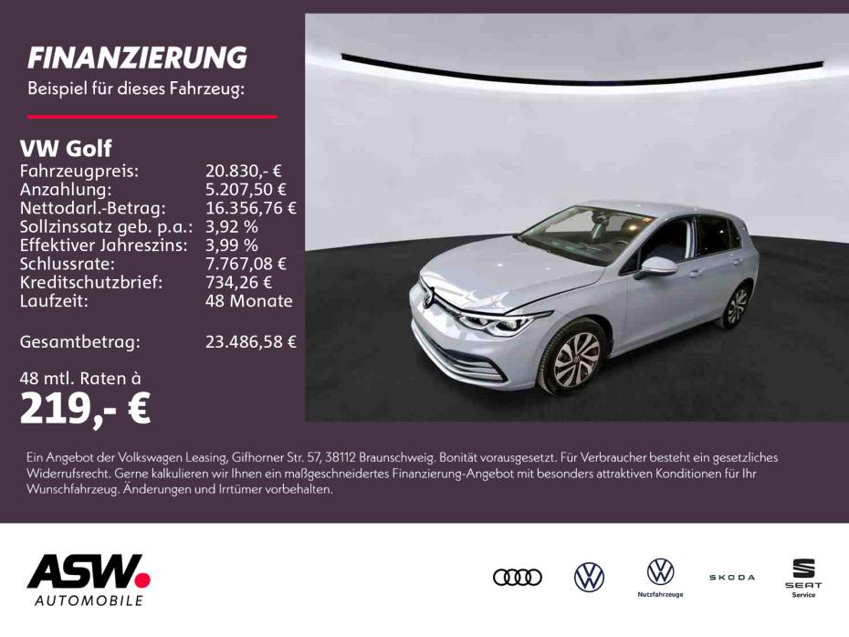 Volkswagen Golf Active 1.5 TSI LED Navi Stdhzg RFK HUD ACC