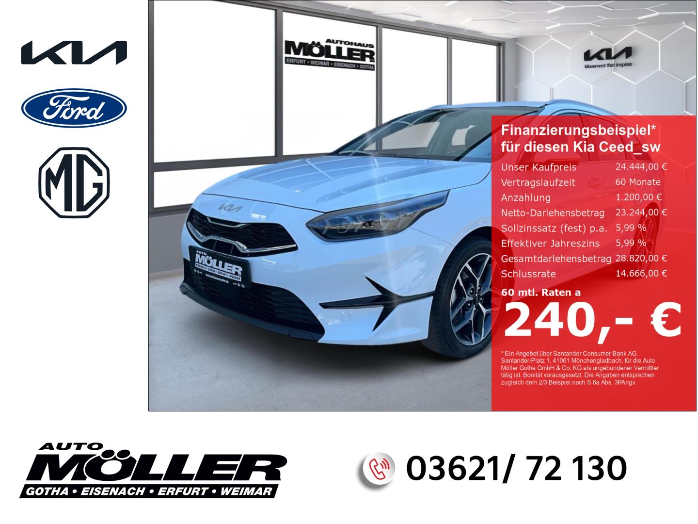 Kia Ceed_sw 1.5T Spirit DCT7 LED Navi Allwetter ACC 