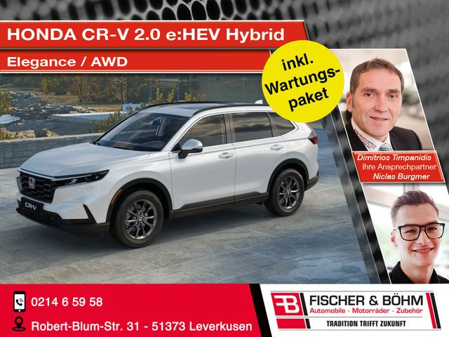 Honda CR-V 2.0 e:HEV Hybrind Elegance – AWD