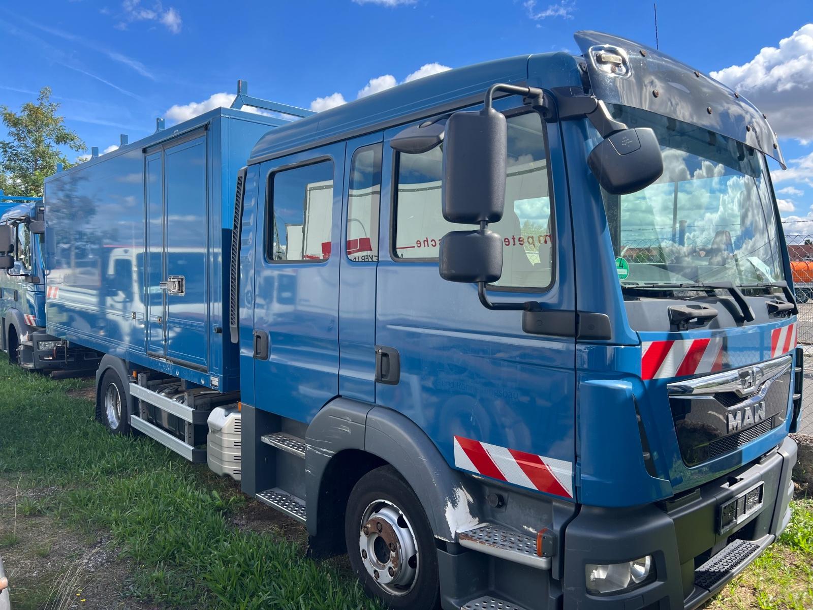 MAN TGL 8.180 EU6 Doka Koffer /Hydraulik/Wechselsyst