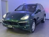 Porsche Cayenne S Diesel/1.Hand/S.Heft/TÜV Neu - mit Diesel-Antrieb: Grün, Panorama-Dach, Geländewagen