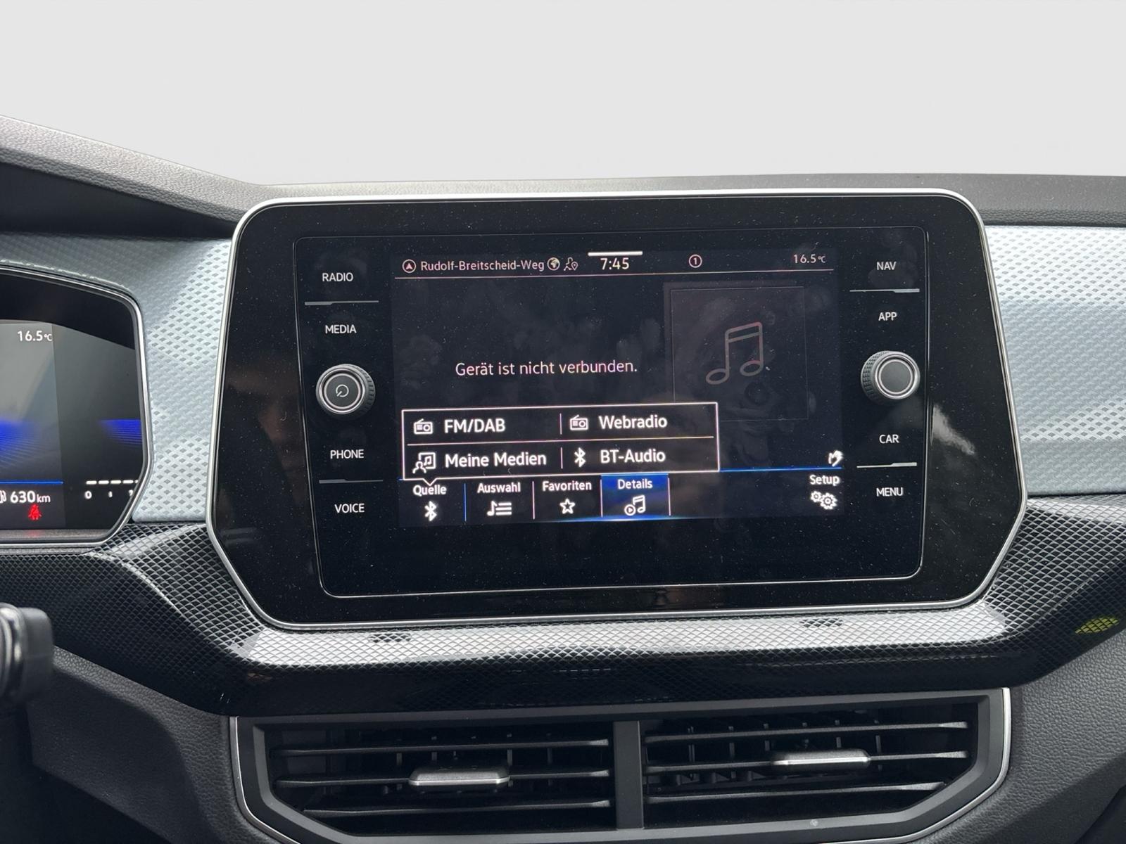Volkswagen T-Cross 1.0 l TSI Energy LED-MATRIX, KLIMA, NAVI, миниатюра 20