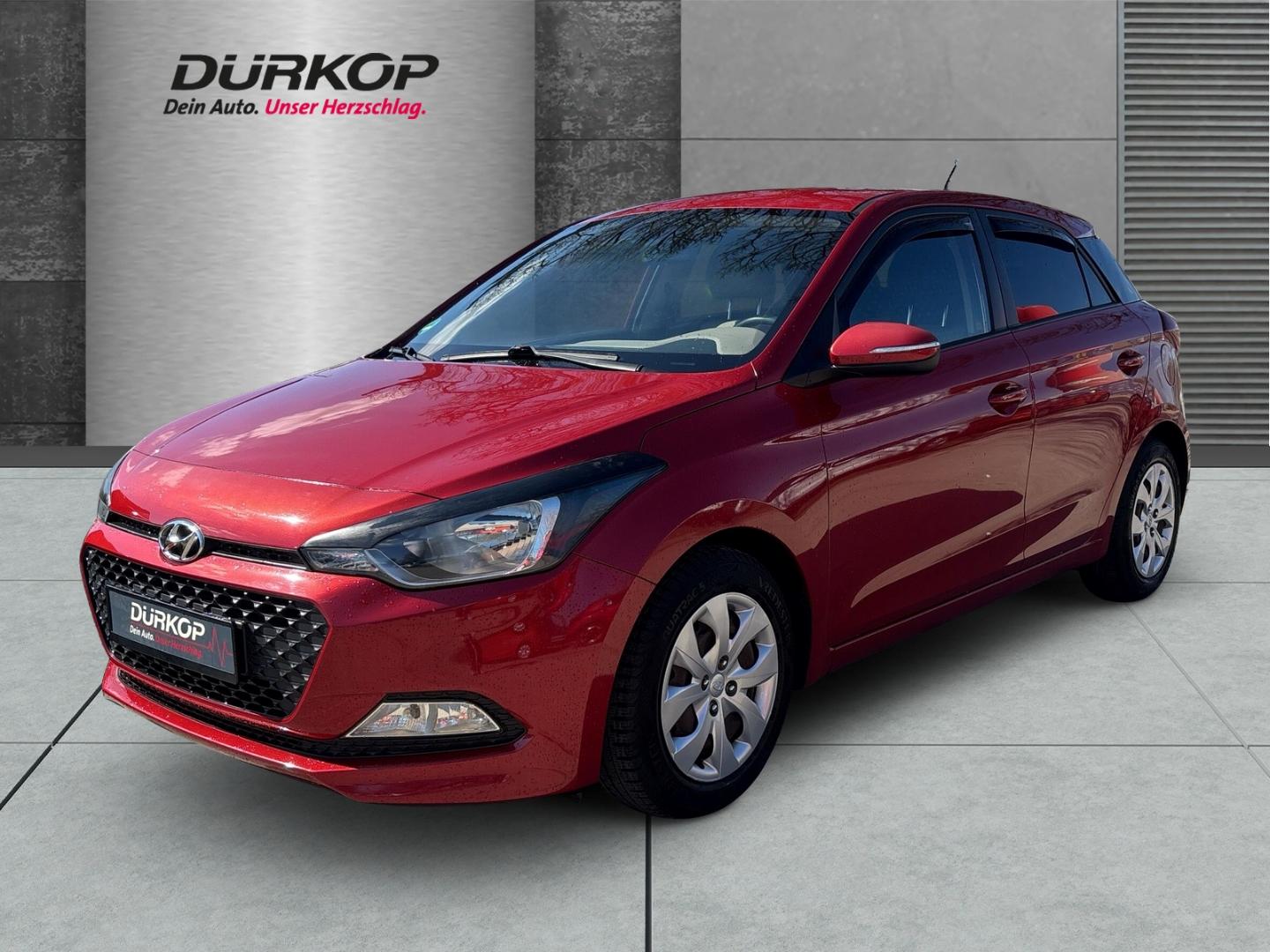 Hyundai i20 blue 1.2 Trend Klimaautom SHZ LenkradHZG Spu