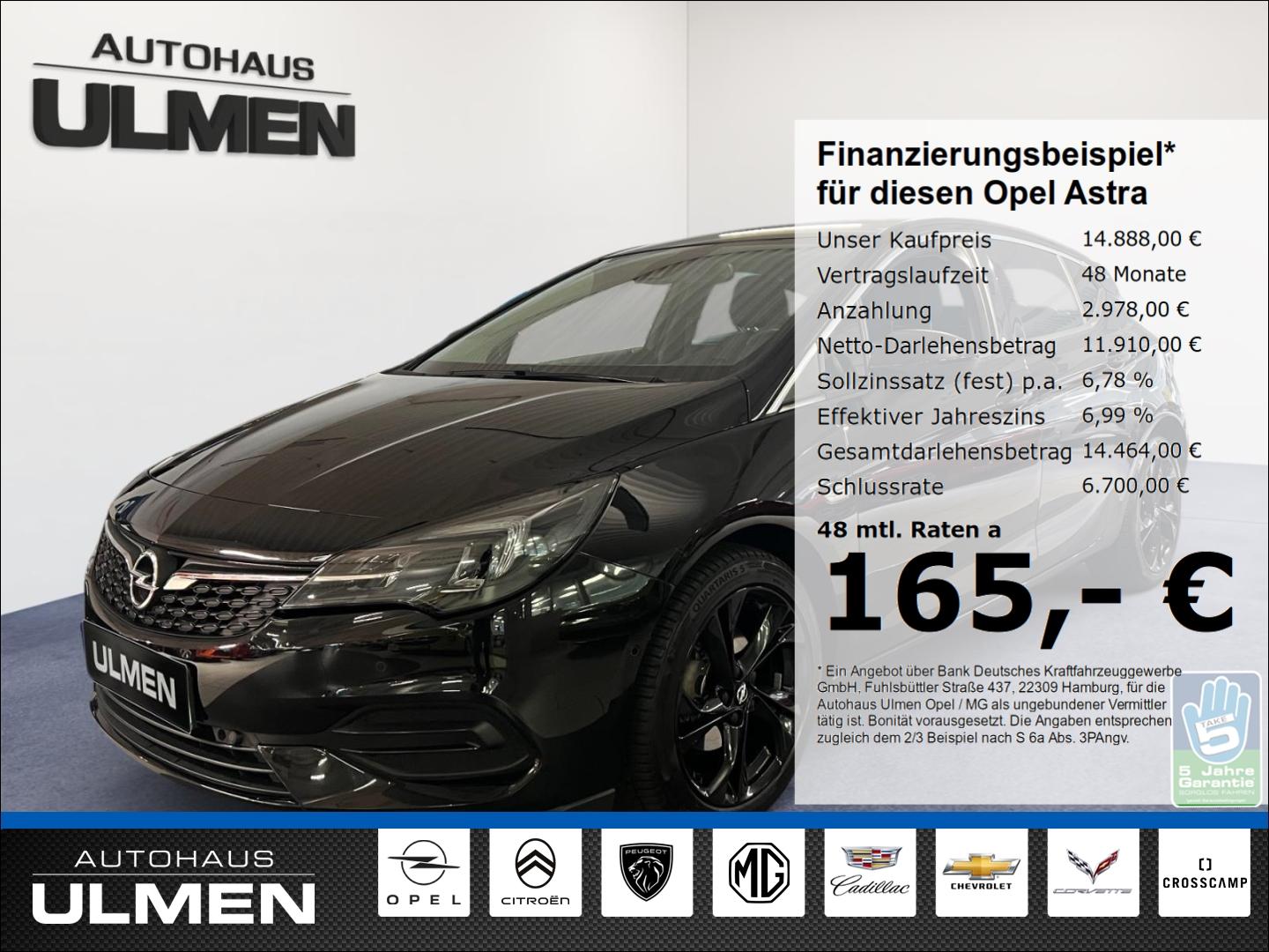 Opel Astra Elegance Navi-Link-Tom+BT LED-Scheinwerfer