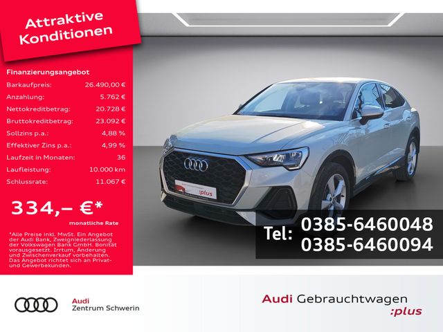 Q3 Sportback 45 TFSI quattro S-tronic AHK LED