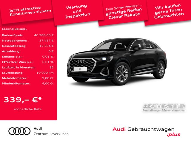 Audi Q3 Sportback TDI STRON NAVI LEDER ACC VIRT KAM