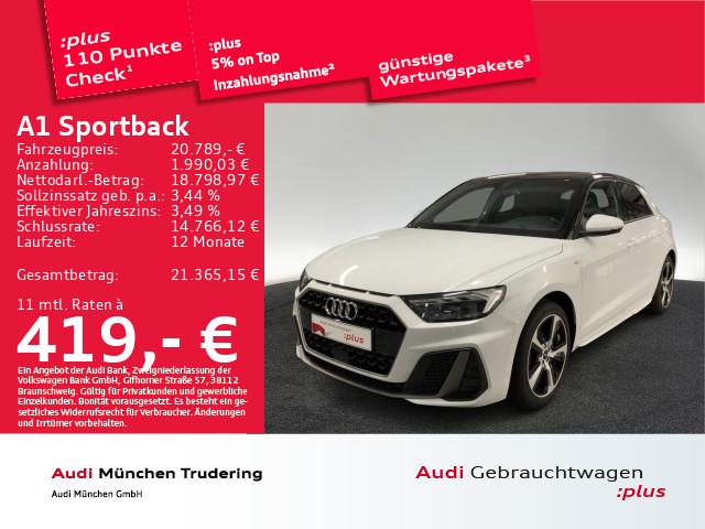 Audi A1 Sportback 25 TFSI S line Virtual/LED