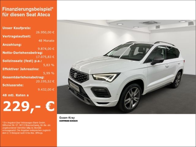 Seat Ateca FR 1.5 DSG Navigation LED Keyless Access