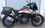 KTM 390 Adventure, Stürzbügel, Gepäckträger, Koffer