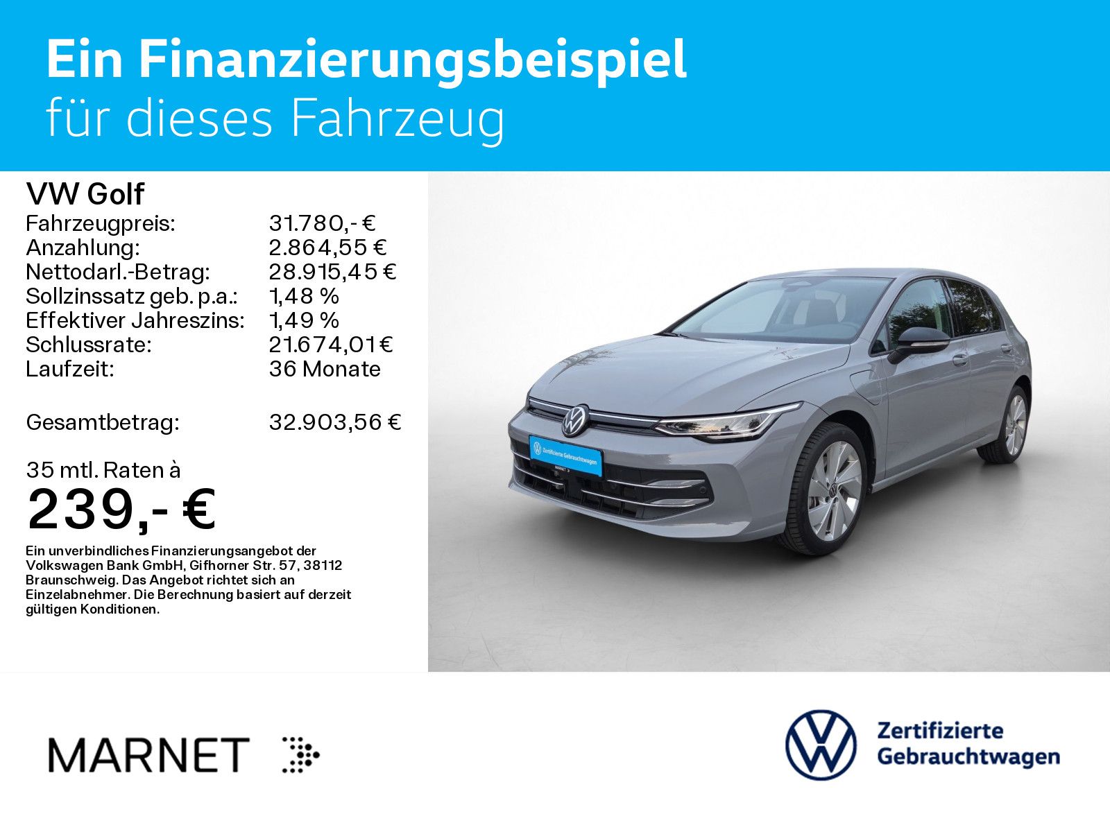 Volkswagen Golf VIII 1.5 TSI eHybrid Energy DSG Navi AHK LE foto 2