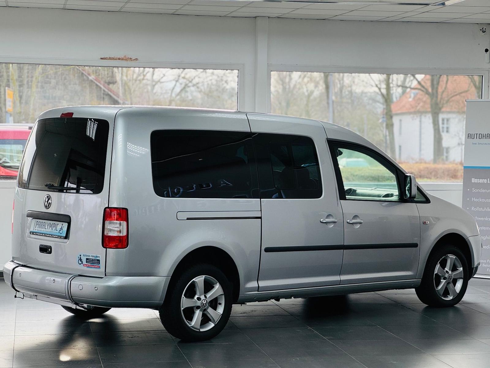 Volkswagen Caddy Maxi 1.9 TDI Rollstuhlgerecht-Rampe