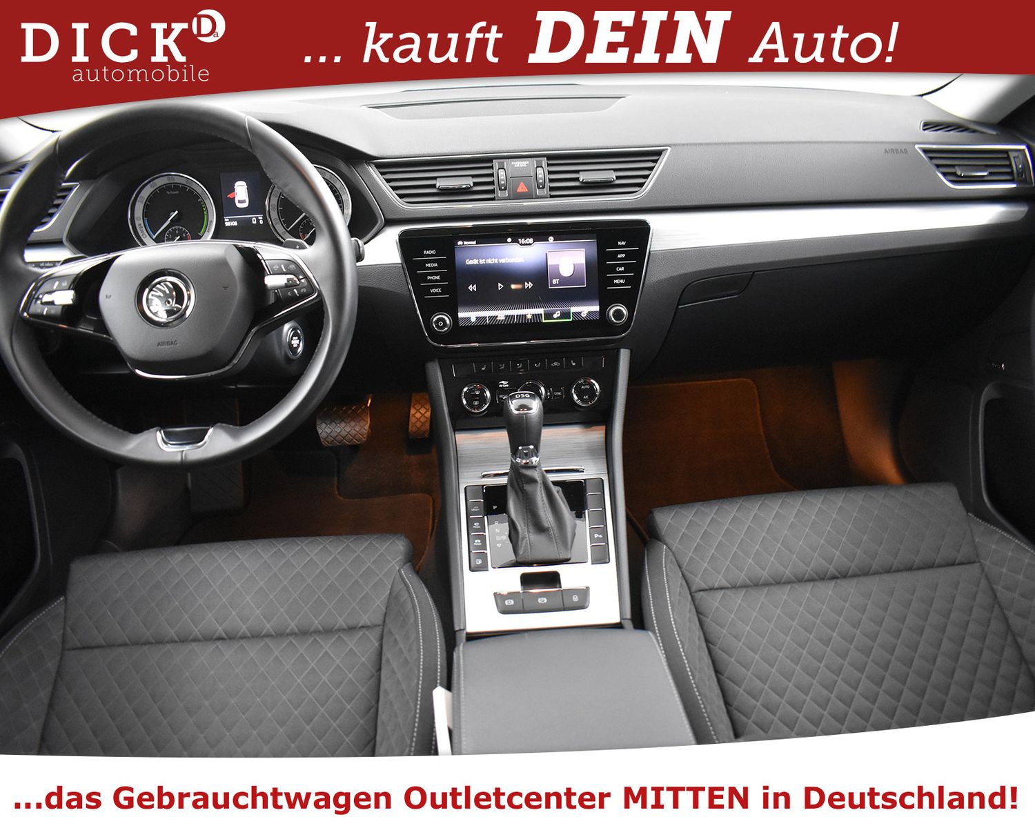 SKODA Superb Com Hyb 1.4 TSI Ambit NAVI+LED+SHZ+PDC+18 - Image 8
