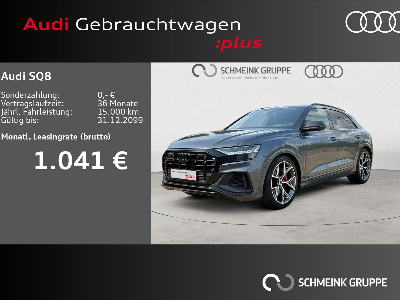Audi SQ8 TFSI tiptronic HD Matrix Nappa AHK Pano 360°