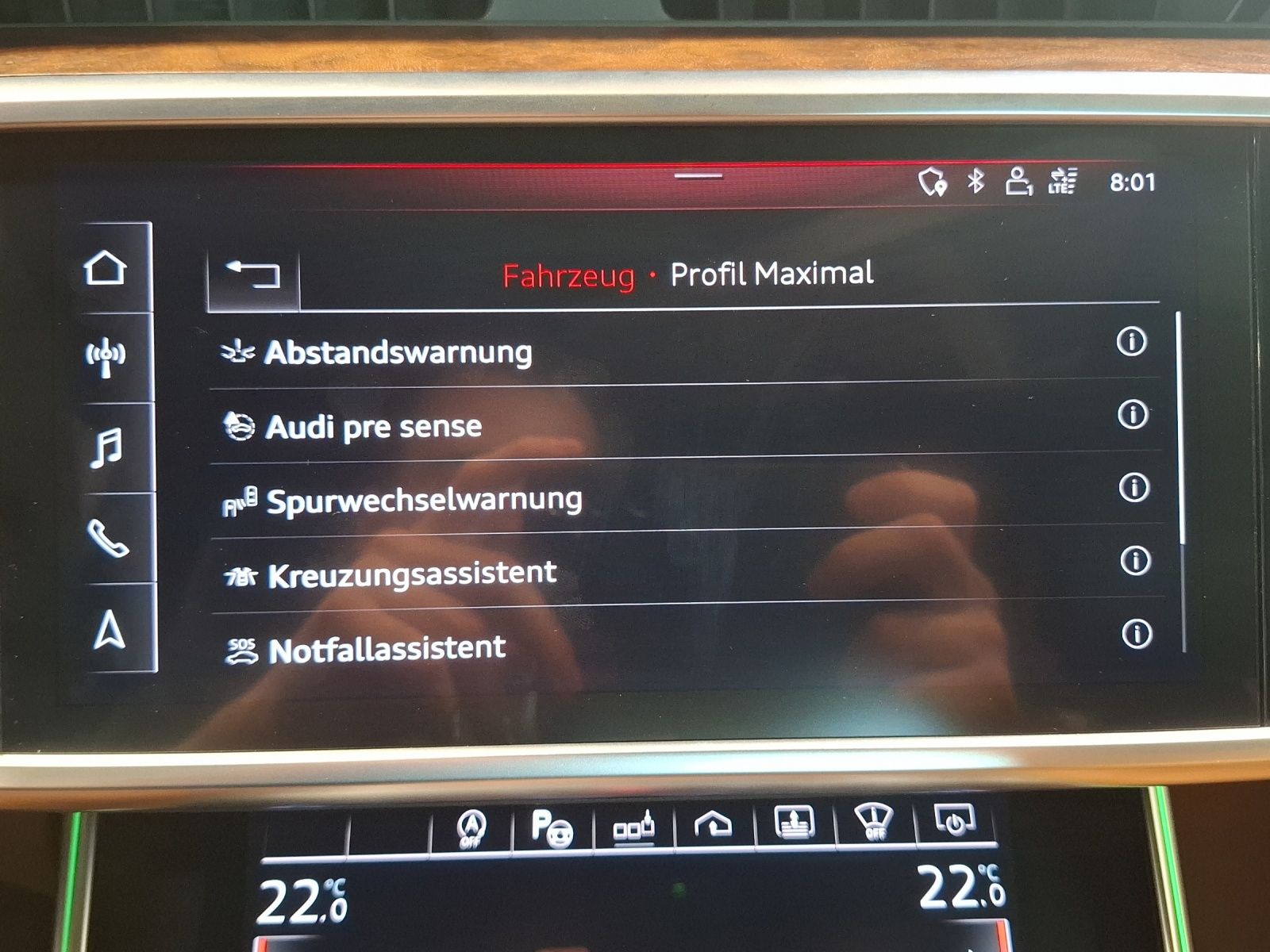 Fahrzeugabbildung Audi A6 55 TFSI quattro exclusiv Standhzg Matrix Navi