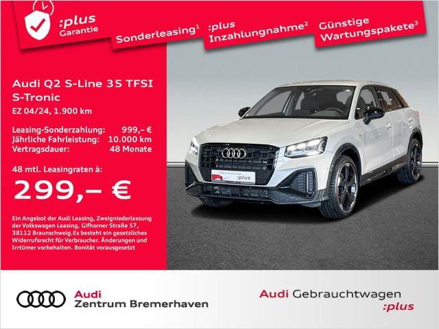 Audi Q2 S-LINE 35 TFSI S-TRON AHK MATRIX ACC LM19 NAV