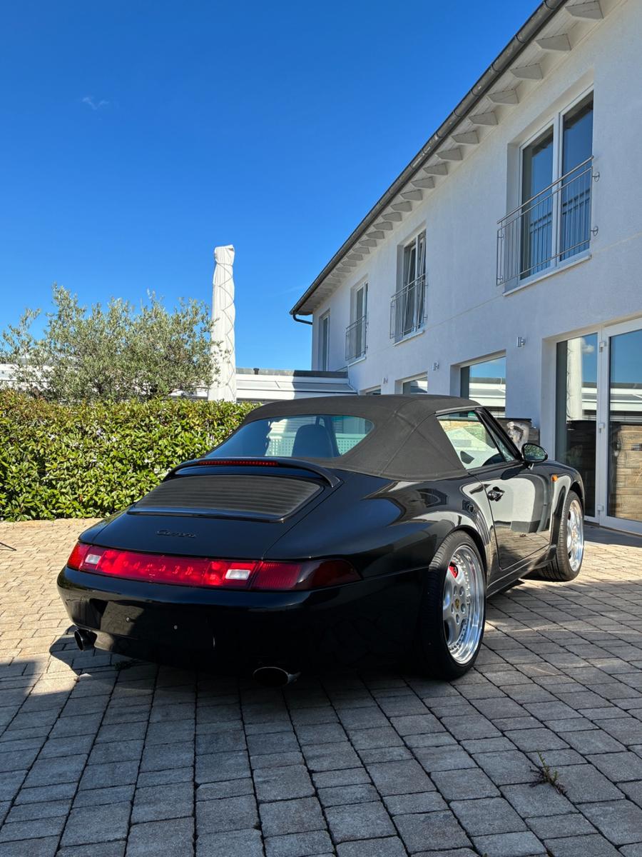 Porsche 911 993 Carrera Cabriolet 1995 Schalter 139tkm  